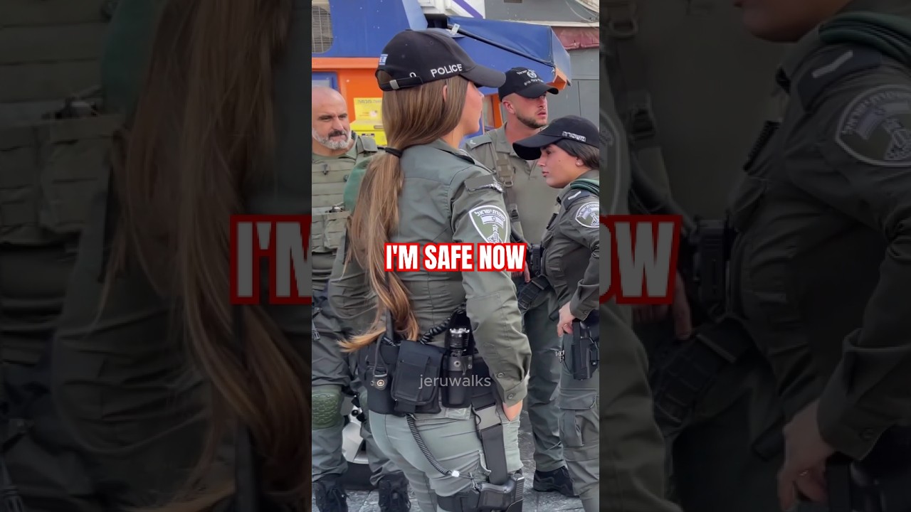 Jerusalem is very safe with these guardians 