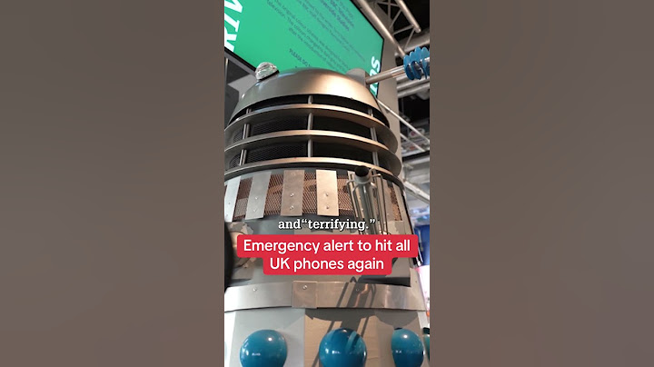 Emergency alert to hit all UK phones again