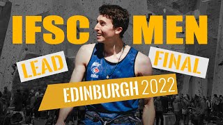 IFSC Lead men final Edinburgh 2022