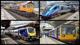 Trains In Manchester With Class142s, 195s, 331s, 397s &  Much More [HD]