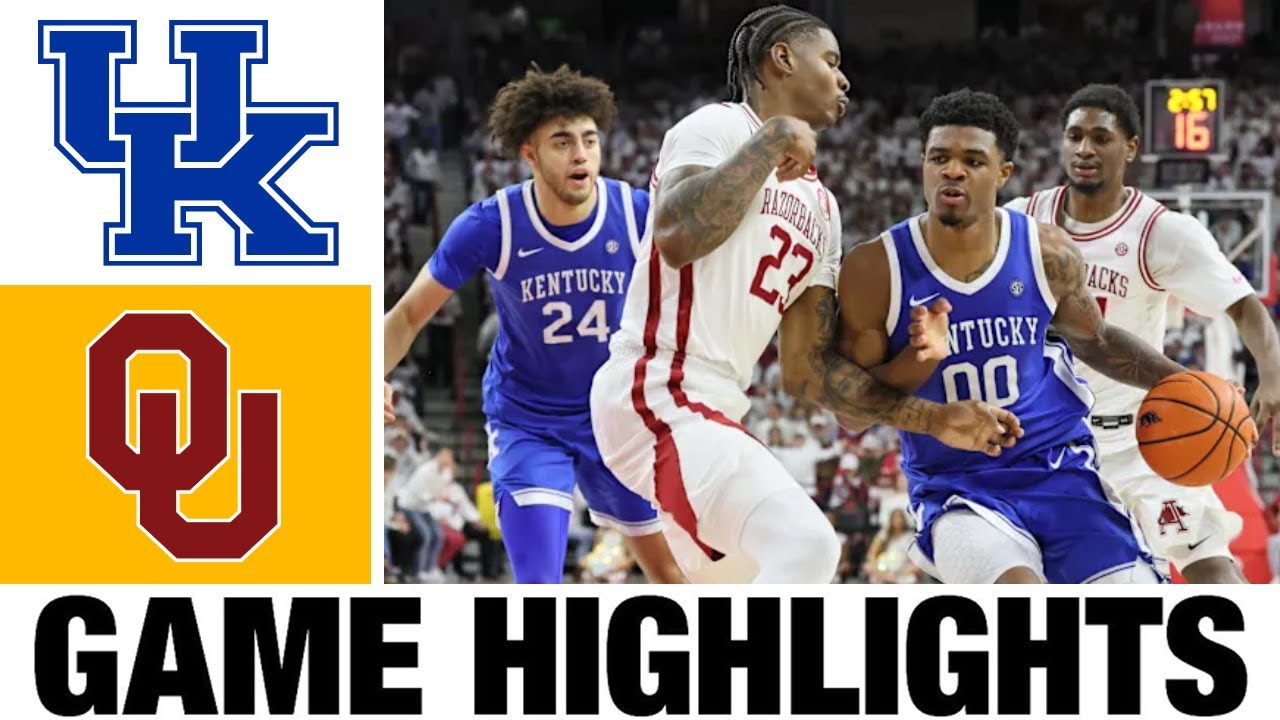 Kentucky vs Oklahoma Highlights | Men's Basketball | College Basketball 2026