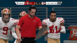 Madden NFL 20 - Madden NFL 20 Super Bowl LIV Simulation - 49ers vs. Chiefs - User video