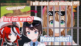 Risu Found Guilty by Oozora Police for Making a Masterpiece〖hololive〗