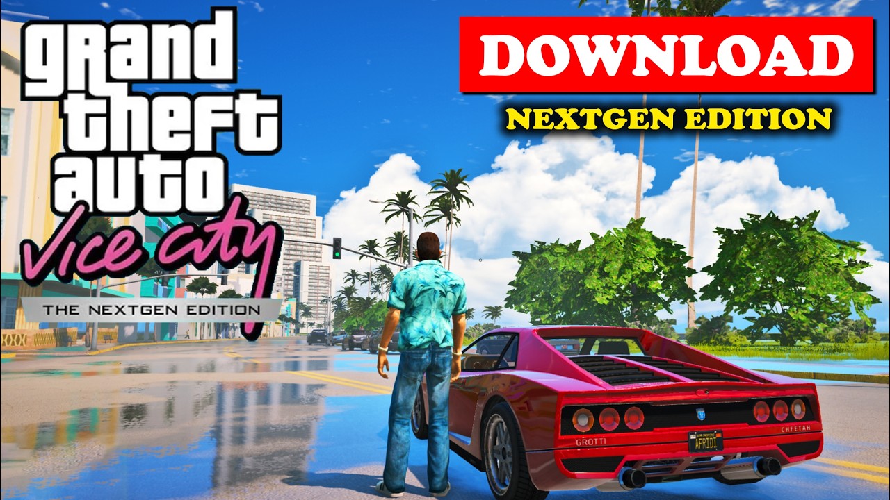 Easy GTA Vice City NextGen Mod Installation in 3 Minutes