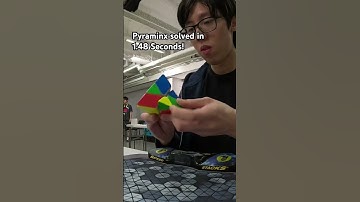 Pyraminx solved in 1.48 Seconds #speedcubing #speedsolving #cubing #rubikscube #pyraminx