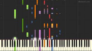 Jacques Brel - La Valse (Instrumental Tutorial) [Synthesia]