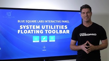 Blue Square Labs Interactive Panel | System Utilities Floating Toolbar