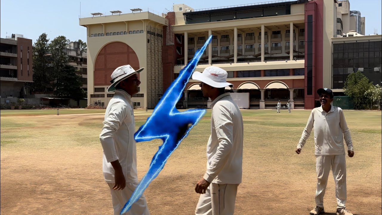 Done Fielding Session after a long time and this happened while fielding 😲!!