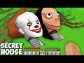 I found momo girl and pennysiwise secret tunnel in minecraft  rich miner 