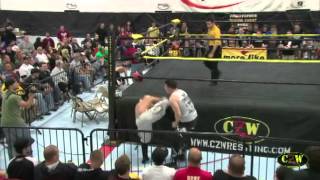 CZW Cerebral: Lucky 13 vs. Ron Mathis (If Lucky wins, Moore gets Blood