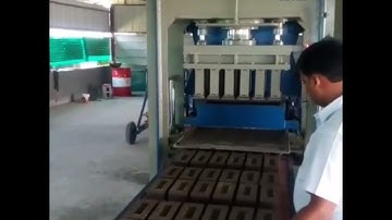 Automatic Brick Making Machine (12 Bricks)