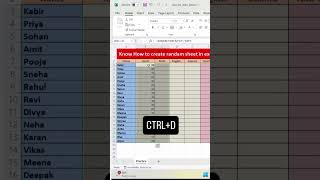 How To Create A Random Table In Excel Easy Excel Trick