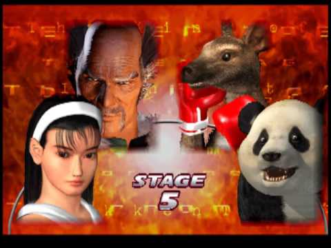Tekken Tag 1 ( Arcade ) - Heihachi / Jun Playthrough ( June 23, 2016 )