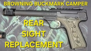 Browning Buck Mark Camper Fiber Optic Sight Installation: A Beginner's Guide