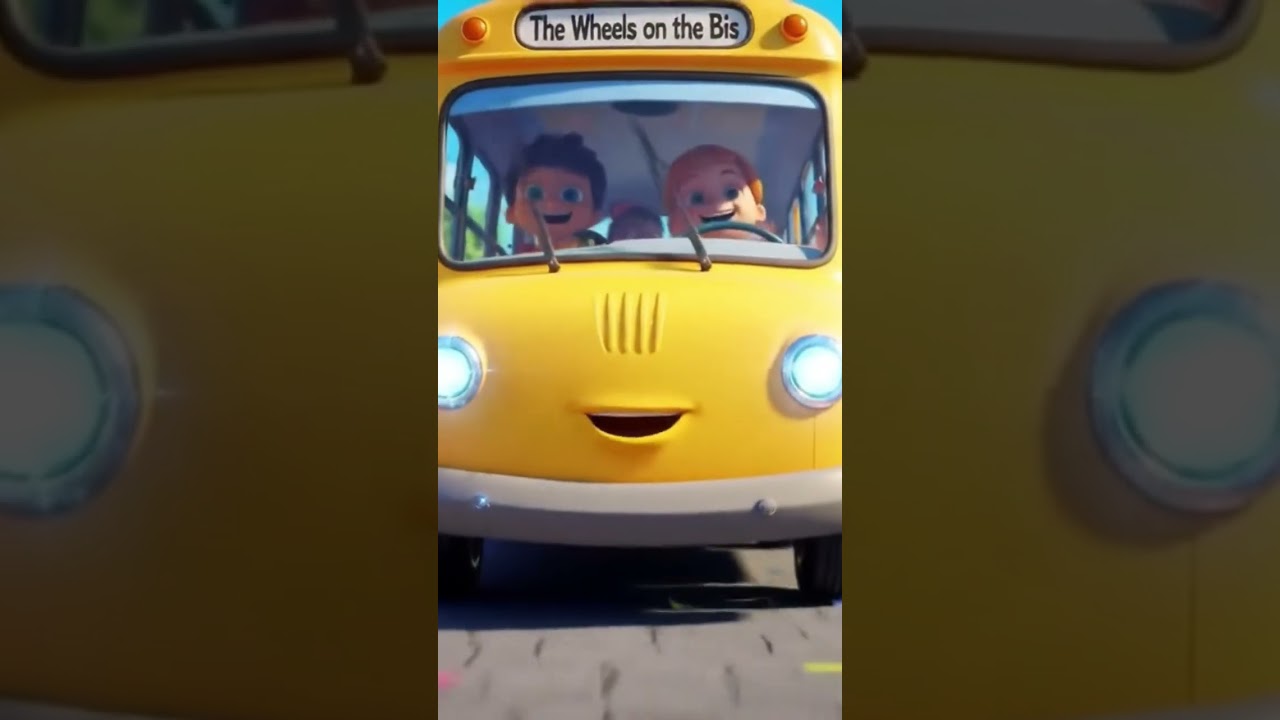 The 'Wheels on the Bus goes around and round 🤩😁