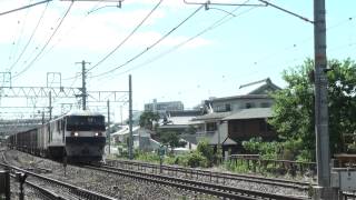 8053レ EF210 9 西明石~大久保間 中谷第一踏切 2013年9月