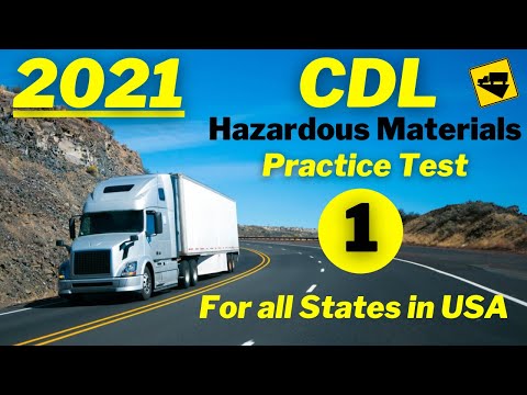 Video: Làm cách nào để thêm Hazmat vào CDL ở California?