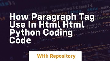 How paragraph tag use in html html python coding code
