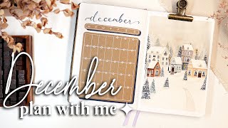 ❄️ DECEMBER 2023 Plan With Me // Bullet Journal Monthly Setup