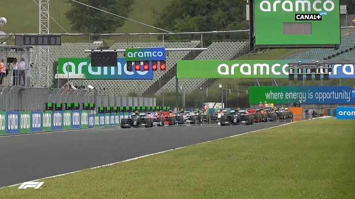 GP Hongrie 🇭🇺 (2020) • Course • Canal + [FHD]