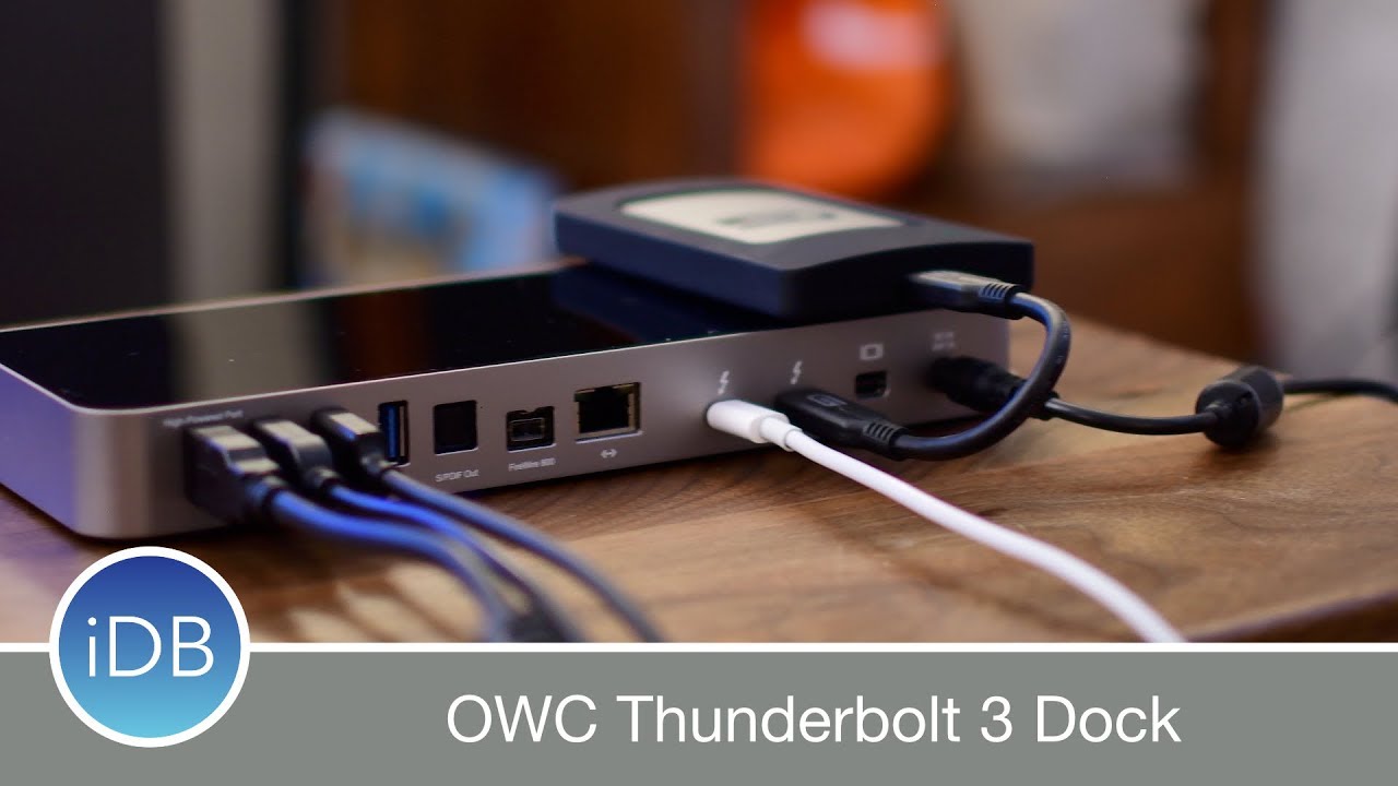 OWC Thunderbolt 3 Docking Station has Tons of I/O Including a SD