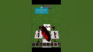 How to make a redstone clock in Minecraft | #minecraft #redstone #gaming