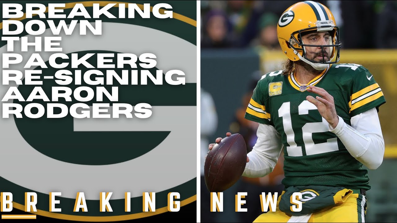 aaron rodgers re signed