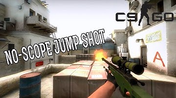 CS:GO - CRAZY NO-SCOPE JUMP SHOT!