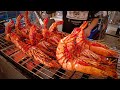 놀라운 크기 ! 팔둑만한 타이거새우 구이, 조개볶음, 새우볶음밥 | Amazing Size, Grilled Tiger Shrimp, Fried rice | Thailand Food