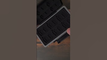 Best Affordable SD Card Wallet? JJC 36 Slot SD Card case - #sdcards #cameras  #cameratricks
