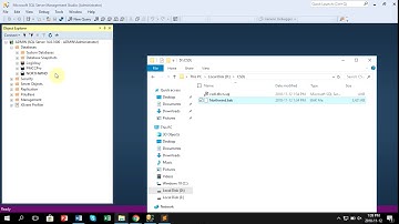Database Restore from bak file - NorthWind Database