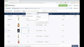 OpenBOM 101 - Change history and revisions