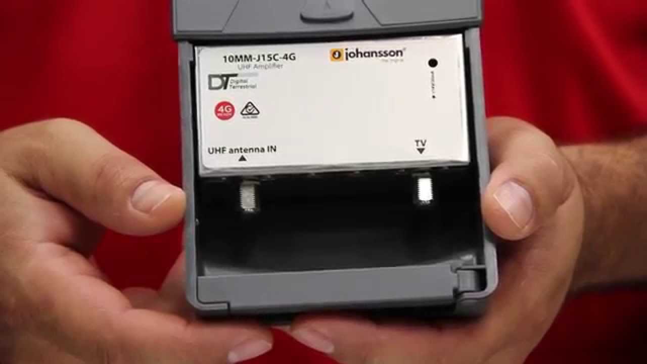 10MM-J15C-4G - 4G Ready UHF Amplifier Setup