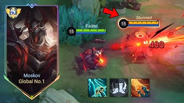 WTF DAMAGE!! MOSKOV BEST 1 HIT DELETE BUILD 2024 (recommended build and emblem) - MLBB