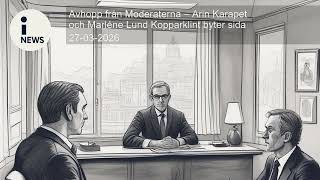 Avhopp från Moderaterna – Arin Karapet och Marléne Lund Kopparklint byter sida