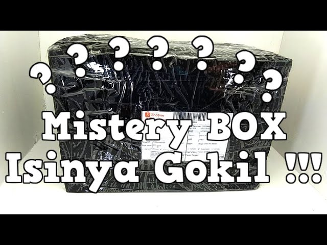 UNBOXING MYSTERI BOX 300RB GEDE BANGET - ISINYA GOKIL - ANAK ES DE class=