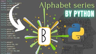 Full Asmr Progamming || Let's make 'B' Alphabet Series with Python - No Talking News