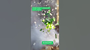 Creeper Explodes in Real Life 😱 | Minecraft Meets Reality