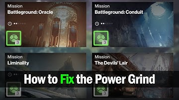 How To Fix The Power Grind (With A System That