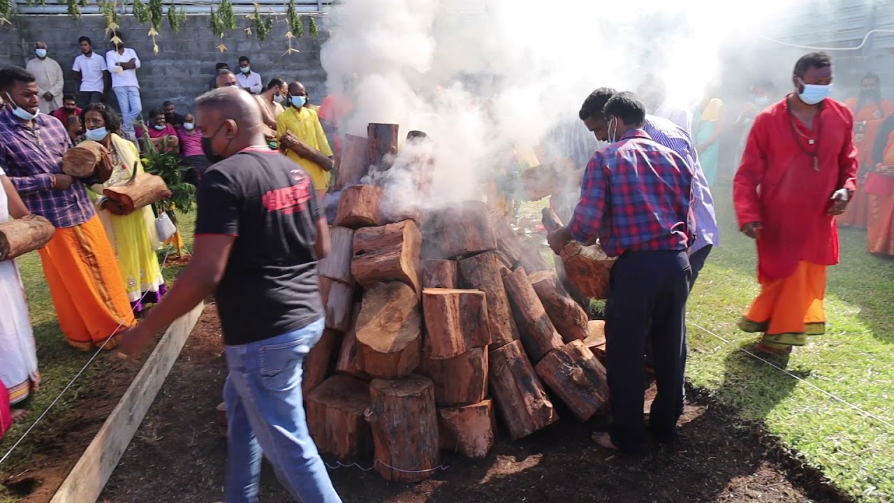 Marche sur le feu Grand Bois 17 10 2021