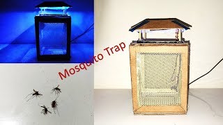 Fully working low cost mosquito trap