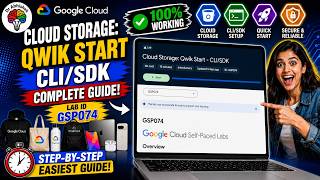 Cloud Storage: Qwik Start - CLI/SDK #GSP074 #qwiklabsarcade2026