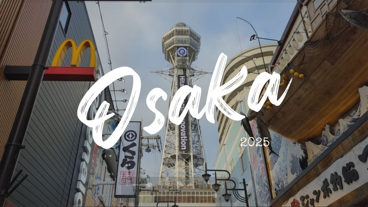 Travel Vlog Little Moments in Osaka