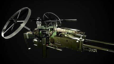 Sci-Fi Military Drone (Intro)