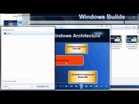 MongoDB Tutorial 2 Installing MongoDB on Windows