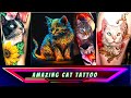 Amazing cat tattoo idea  cat tattoo design 2023  cat tattoo ideas 2023  cattattoo cat  