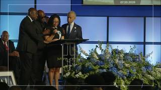 Nolan Wells' parents speak to mourners at son's funeral