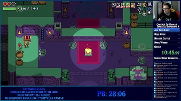 Cadence Of Hyrule: Link All Dungeons Speedrun 27:45