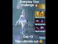 #crateopening #pubgmobile #bgmi #new ultimate suit 😍 10 uc luck 🤞