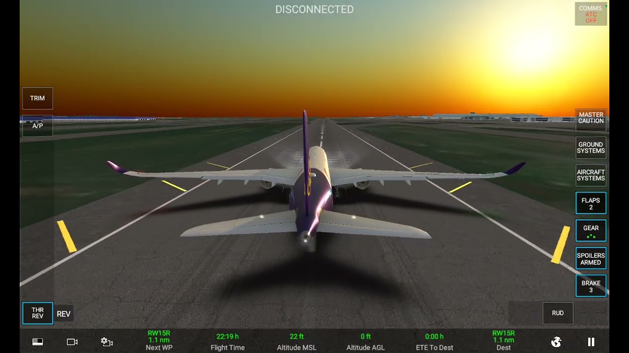 Landing at Incheon South Korea (RKSI) 